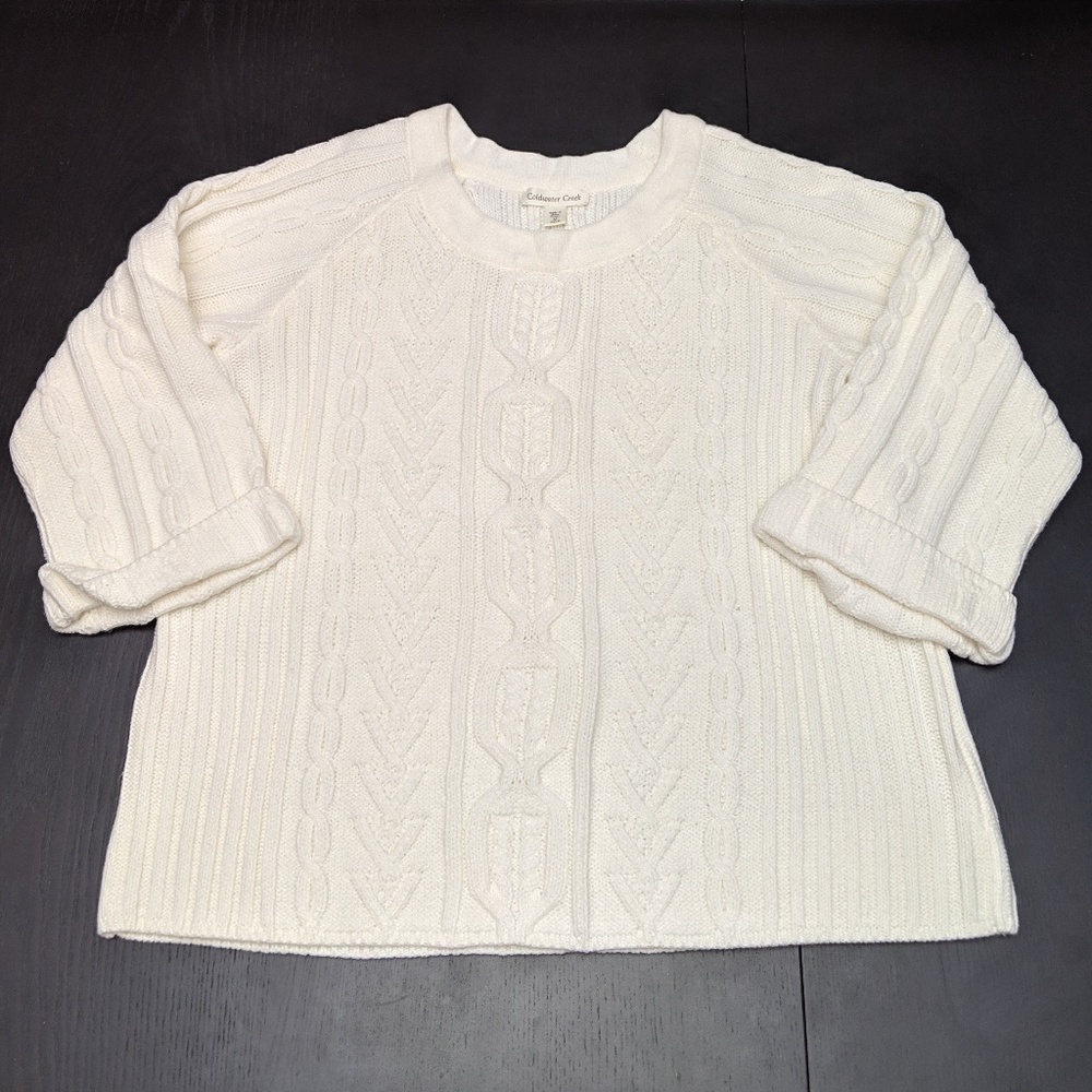 Coldwater Creek Cozy Knit Sweater
